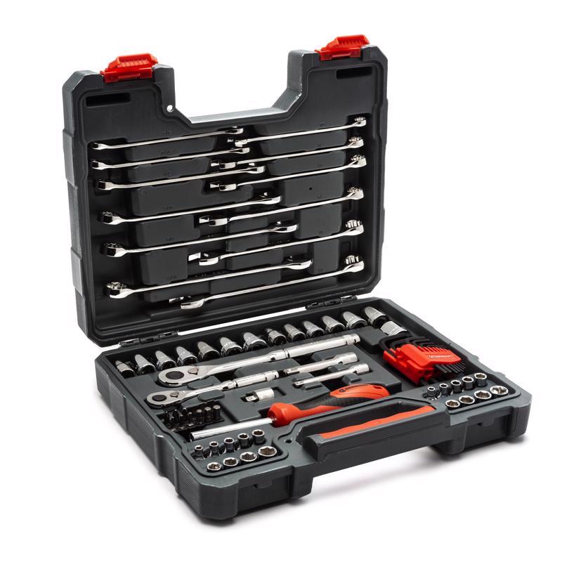 Crescent CTK70MP Socket Wrench & Bit Set, 70 Piece