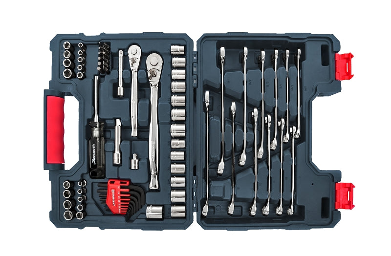 Crescent CTK70MP Socket Wrench & Bit Set, 70 Piece