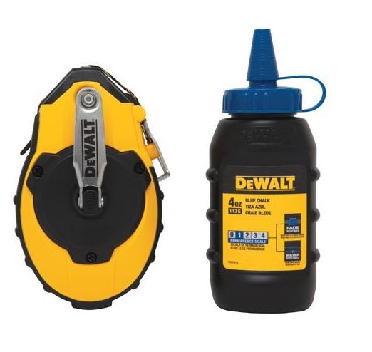 Dewalt DWHT47143 Chalk Line & Reek Sets, Blue