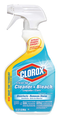 Clorox Clean Up Cleaner + Bleach - Fresh Scent - 32 oz