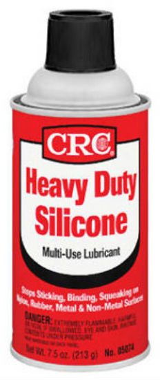 CRC 05074 Heavy Duty Silicone Lubricant, 7.5 oz.