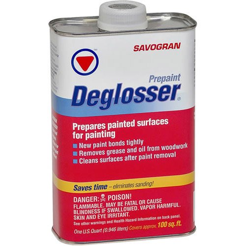 Savogran 01122 Deglosser® Paint Bonder & Cleaner, 1 Qt Toolbox Supply