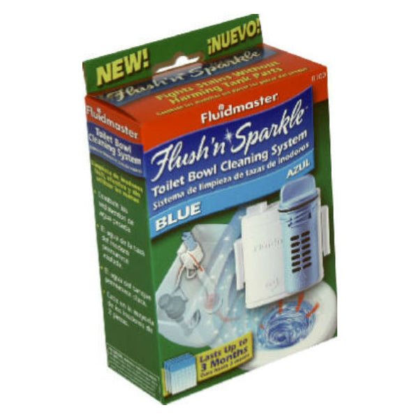 Fluidmaster 8100P8 Flush 'N' Sparkle Toilet Bowl Cleaning System