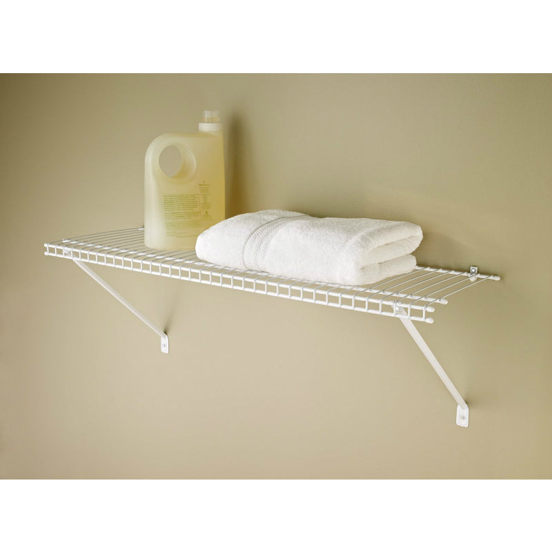 ClosetMaid® 102100 Multipurpose Organizer Shelf Kit, White, 2' x 12"