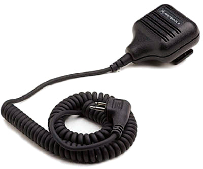 Motorola HMN9026 External Speaker & Microphone For Two-Way Radios