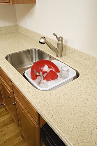Teyyvn Plastic 14 Quart Dish Pan, Pack For 4 Plastic