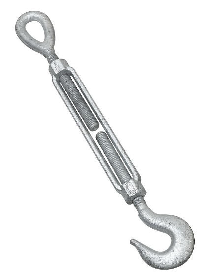 Commercial Type Turnbuckle Eye and Hook Galvanized