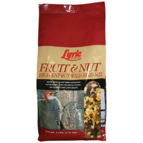 Lyric® 26-47344 Fruit & Nut High-Energy Wild Bird Premium Mix Food, 20 Lbs