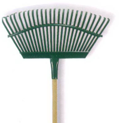 Aluminum Handle Lawn Rake 19"