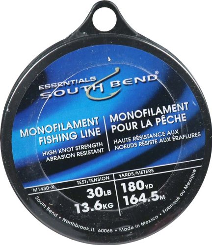 South Bend® M1430 Monofilament Fishing Line, Clear, 30 Lbs Test, 180 Y