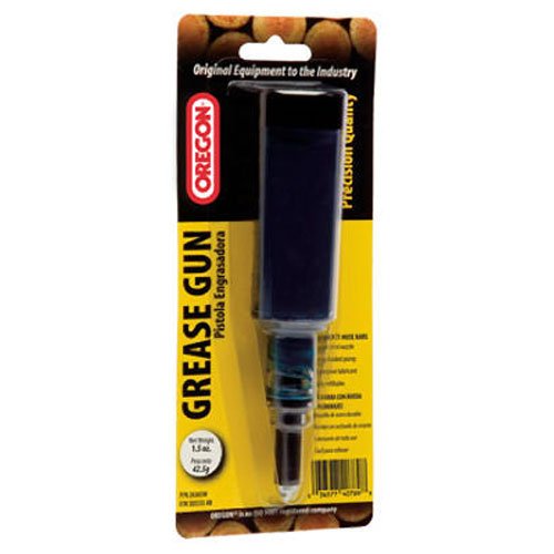 Oregon® 26365 Pre-Loaded Chain Saw Grease Gun, Prolongs Life of Bar & Chain