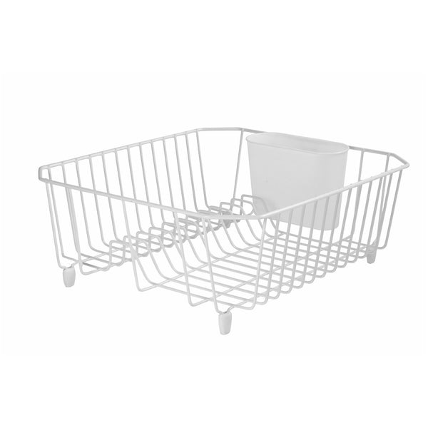 Rubbermaid 12.49 In. x 14.31 In. White Wire Sink Dish Drainer