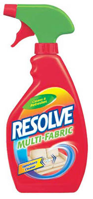 Resolve 22 Fl Oz Multi Fabric Cleaner And Upholstery Stain Remover