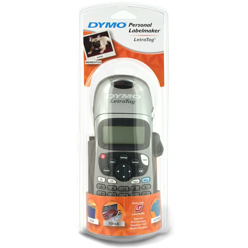 DYMO 1749027 LetraTag Personal Labelmaker with Large Screen