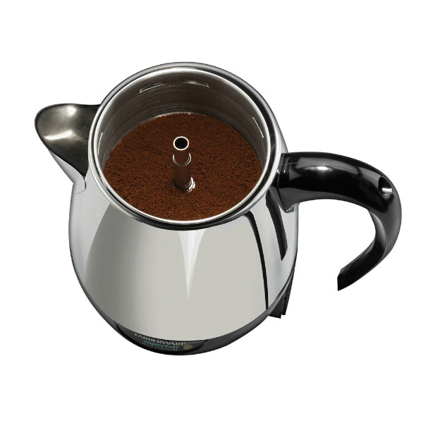 2 cup percolator coffee maker Farberware FCP240 Stainless Steel Percolator, 2 To 4 Cup, 1000 Watt –  Toolbox Supply