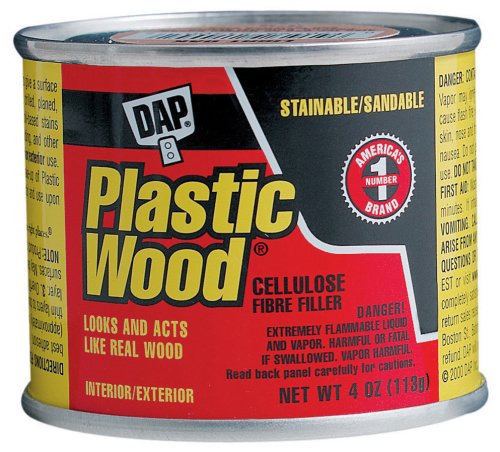 Dap® 21408 Plastic Wood® Solvent Professional Wood Filler, 4 Oz, Golden Oak