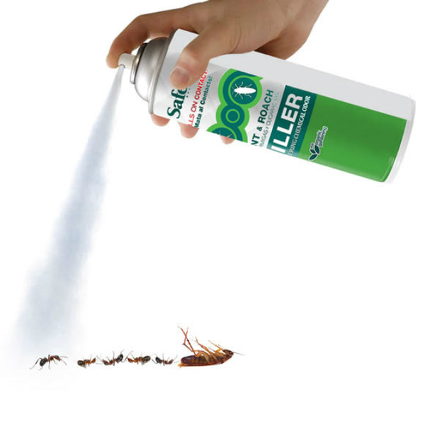 Safer® 5720 Ant & Roach Killer Aerosol Spray, Fresh Citrus Scent, 14 O