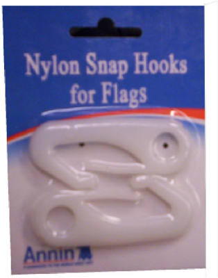 Annin Flagmakers 802721 2-Pack Flag Nylon Snap Hook
