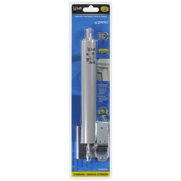 Wright Products™ VJ1020CAL Light Duty Pneumatic Door Closer, Aluminum Finish