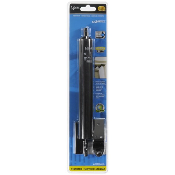 Wright Products™ VJ1020CALBL Light Duty Pneumatic Door Closer, Black Finish