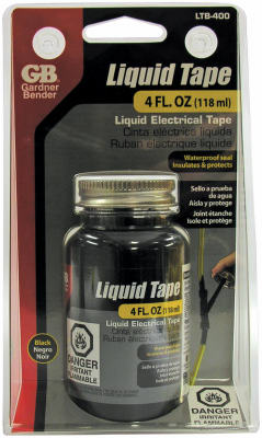 Gardner Bender LTB-400 4 oz Black Liquid Electrical Tape