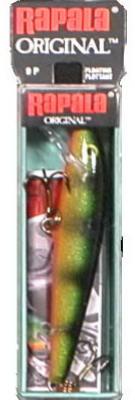 Rapala F09P Floating 09 Rap Lure, Perch, 3.50" Length
