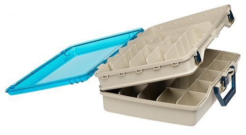 2 tier tackle box Plano® 1155 Two-Tier Satchel Tackle Box with Clear DuraView™ Lid, Beig –  Toolbox Supply