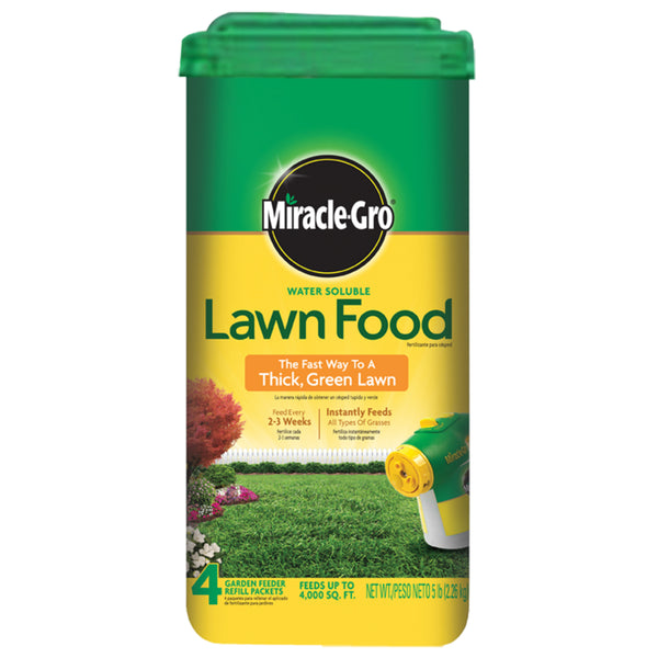 Miracle-Gro® 1001833 Water Soluble Lawn Food, 36-0-6, 5 Lbs