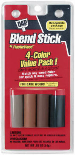Dap® 04085 Blend Stick® Value Pack, Dark Wood, 4-Pack