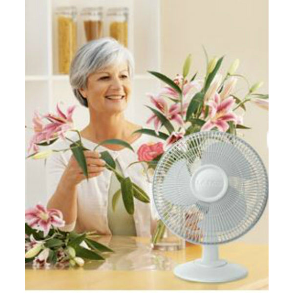 Lasko® 2012 Oscillating Table Fan with 3 Quiet Speeds, 12 – Toolbox Supply