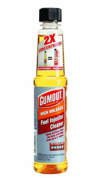 Gumout® 800001363 High Mileage Fuel Injector Cleaner, 6 Oz
