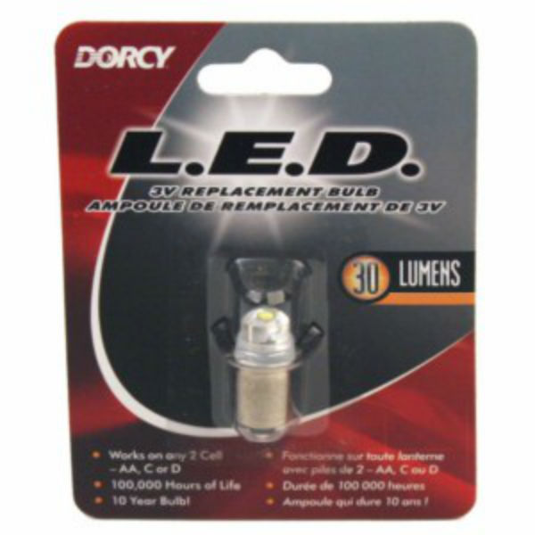 dorcy flashlight rechargeable bulbs Dorcy 41-1643 30 Lumen LED Replacement Bulb