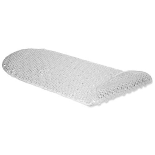 Con-Tact® Brand BMAT-C4J02-04 Bubble Bath Mat, 15" x 34.5", Clear