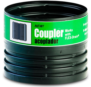 Cleveland Tubbing 55020 Drain Pipe Coupler Female Black