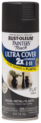 Rust-Oleum® 249127 Painter's® Touch 2x Spray Paint, 12 Oz, Flat