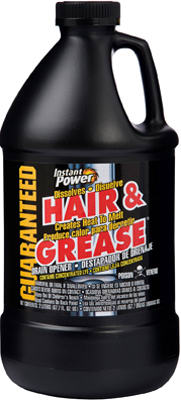 Instant Power Hair and Grease Drain Opener