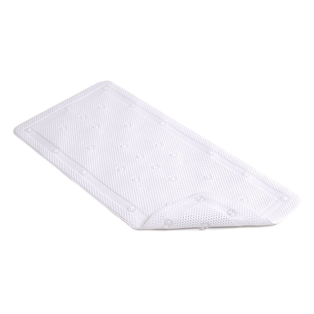 Con-Tact® Brand BMAT-C4N06-04 Grip Bath Mat, White, 17" x 36"