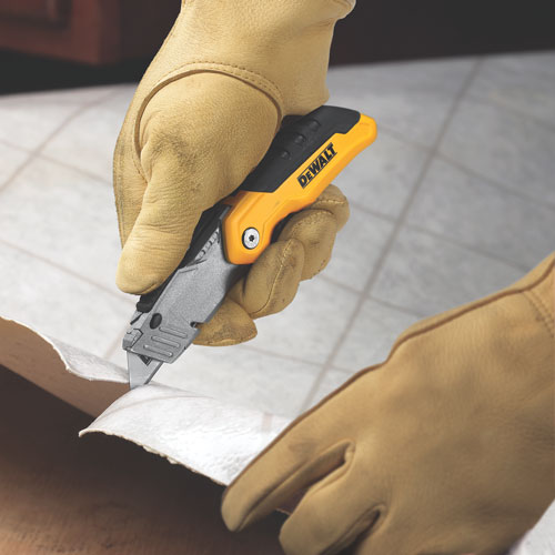 DeWalt® DWHT10035L Folding Retractable Utility Knife Toolbox Supply