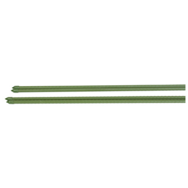 Panacea™ 84185 Plastic Coated Metal Plant Stake, 2', Green