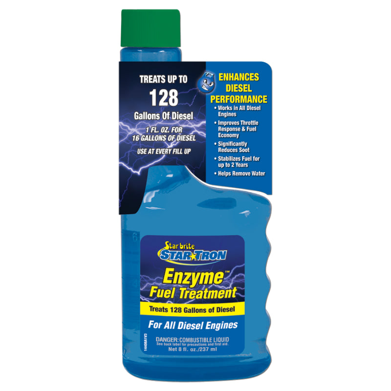 Star Brite® 14408 Startron Enzyme Fuel Treatment Additive w/Diesel Formula, 8 Oz