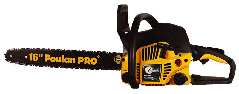 Poulan Pro PP3816A Gas Chain Saw 16", 38 cc