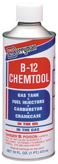 Berryman® BE000116 B-12 Chemtool® Carburetor/Fuel System & Injector Cleaner, 15 Oz