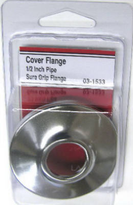 Lasco 03-1533 Sure Grip Shallow Flange, Bright Chrome