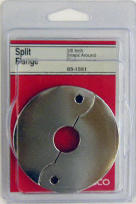 Lasco 03-1551 Floor/Ceiling Split Flange, Chrome Plated Brass