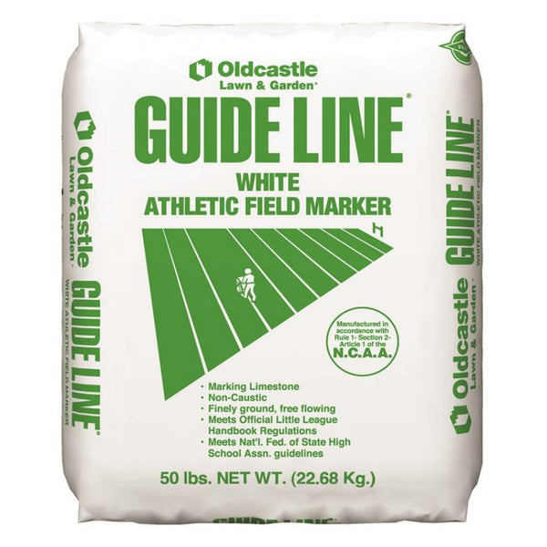 Guideline 54051100 Athletic Field Marking Lime 50 lb, White