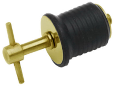SeaSense 50032312 Twist Drain Plug 1", Brass