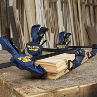 Irwin Tools 1964718 Quick-Grip Medium-Duty 1-Handed Bar Clamp/Spreader, 12"