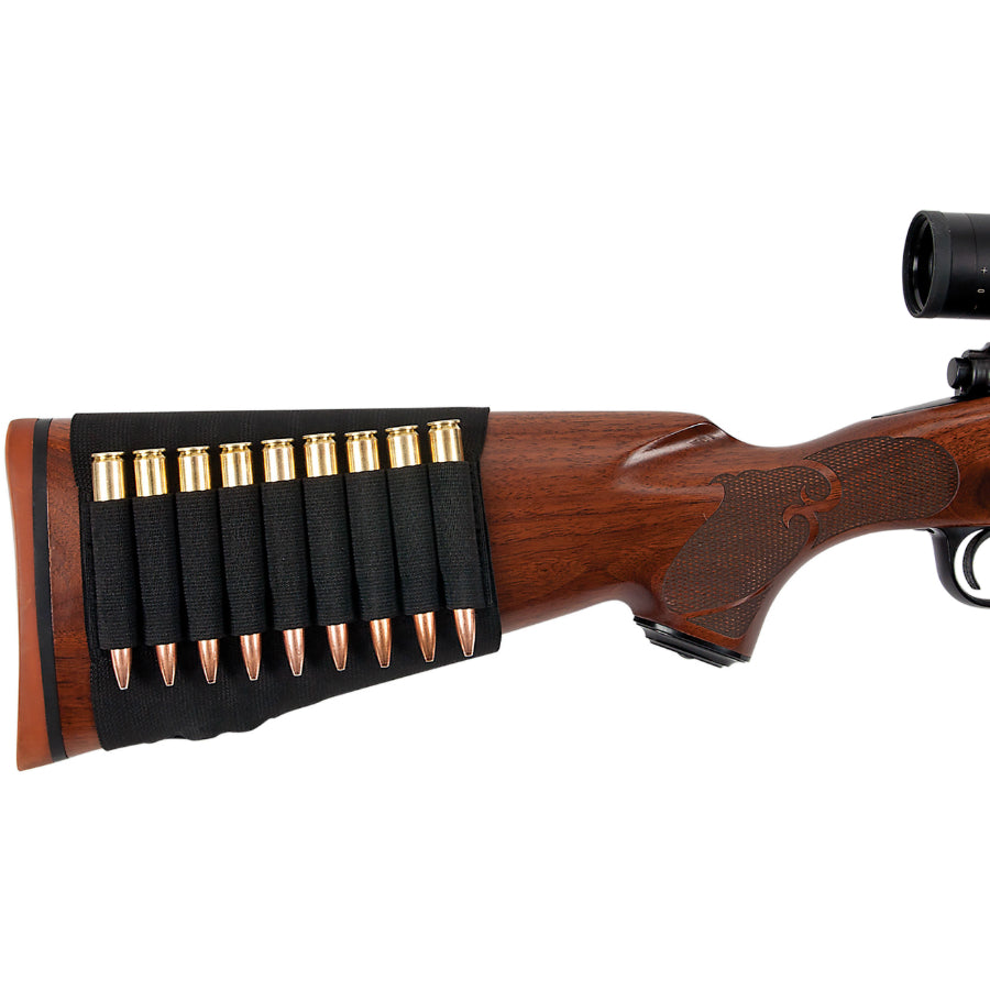 Allen™ 206 Buttstock Rifle Cartridge Holder, Black