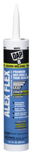 Dap® 18542 Alex Flex™ Premium Molding & Trim Sealant, 10.1 Oz, White