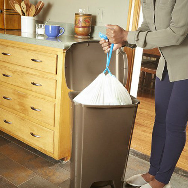 Husky Drawstring Kitchen 13 Gallon Trash Bags